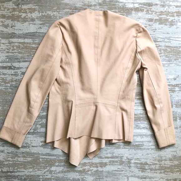 Zara Blush Pink Faux Leather Jacket - Picture 6 of 6